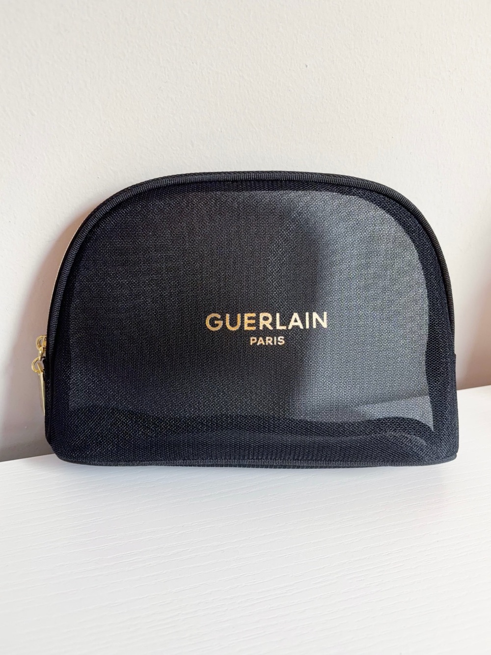 GUERLAIN Mesh Makeup Bag Cosmetics Bag Travel Pouch - Picture 5 of 5